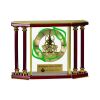 [EX103] Executive 4-Pillar Gold & Rosewood Piano Finish Clock  Thumbnail