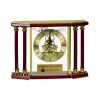 [EX103] Executive 4-Pillar Gold & Rosewood Piano Finish Clock  Thumbnail