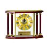 [EX103] Executive 4-Pillar Gold & Rosewood Piano Finish Clock  Thumbnail