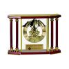 [EX103] Executive 4-Pillar Gold & Rosewood Piano Finish Clock  Thumbnail