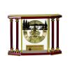 [EX103] Executive 4-Pillar Gold & Rosewood Piano Finish Clock  Thumbnail