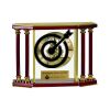 [EX103] Executive 4-Pillar Gold & Rosewood Piano Finish Clock  Thumbnail