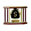 [EX103] Executive 4-Pillar Gold & Rosewood Piano Finish Clock  Thumbnail
