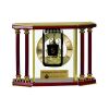 [EX103] Executive 4-Pillar Gold & Rosewood Piano Finish Clock  Thumbnail