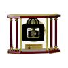 [EX103] Executive 4-Pillar Gold & Rosewood Piano Finish Clock  Thumbnail