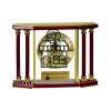 [EX103] Executive 4-Pillar Gold & Rosewood Piano Finish Clock  Thumbnail