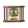 [EX103] Executive 4-Pillar Gold & Rosewood Piano Finish Clock  Thumbnail
