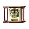[EX103] Executive 4-Pillar Gold & Rosewood Piano Finish Clock  Thumbnail