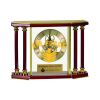 [EX103] Executive 4-Pillar Gold & Rosewood Piano Finish Clock  Thumbnail
