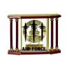 [EX103] Executive 4-Pillar Gold & Rosewood Piano Finish Clock  Thumbnail