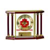 [EX103] Executive 4-Pillar Gold & Rosewood Piano Finish Clock  Thumbnail
