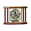 [EX103] Executive 4-Pillar Gold & Rosewood Piano Finish Clock  Thumbnail