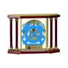 [EX103] Executive 4-Pillar Gold & Rosewood Piano Finish Clock  Thumbnail