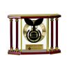 [EX103] Executive 4-Pillar Gold & Rosewood Piano Finish Clock  Thumbnail