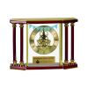 [EX103] Executive 4-Pillar Gold & Rosewood Piano Finish Clock  Thumbnail