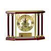 [EX103] Executive 4-Pillar Gold & Rosewood Piano Finish Clock  Thumbnail