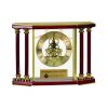 [EX103] Executive 4-Pillar Gold & Rosewood Piano Finish Clock  Thumbnail