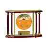 [EX103] Executive 4-Pillar Gold & Rosewood Piano Finish Clock  Thumbnail
