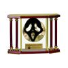 [EX103] Executive 4-Pillar Gold & Rosewood Piano Finish Clock  Thumbnail