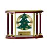 [EX103] Executive 4-Pillar Gold & Rosewood Piano Finish Clock  Thumbnail