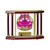 [EX103] Executive 4-Pillar Gold & Rosewood Piano Finish Clock  Thumbnail