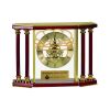 [EX103] Executive 4-Pillar Gold & Rosewood Piano Finish Clock  Thumbnail