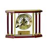 [EX103] Executive 4-Pillar Gold & Rosewood Piano Finish Clock  Thumbnail