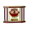 [EX103] Executive 4-Pillar Gold & Rosewood Piano Finish Clock  Thumbnail