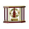 [EX103] Executive 4-Pillar Gold & Rosewood Piano Finish Clock  Thumbnail