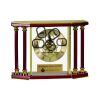 [EX103] Executive 4-Pillar Gold & Rosewood Piano Finish Clock  Thumbnail