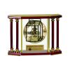 [EX103] Executive 4-Pillar Gold & Rosewood Piano Finish Clock  Thumbnail