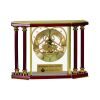 [EX103] Executive 4-Pillar Gold & Rosewood Piano Finish Clock  Thumbnail