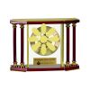 [EX103] Executive 4-Pillar Gold & Rosewood Piano Finish Clock  Thumbnail