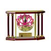 [EX103] Executive 4-Pillar Gold & Rosewood Piano Finish Clock  Thumbnail