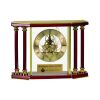 [EX103] Executive 4-Pillar Gold & Rosewood Piano Finish Clock  Thumbnail