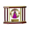 [EX103] Executive 4-Pillar Gold & Rosewood Piano Finish Clock  Thumbnail