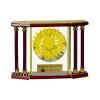 [EX103] Executive 4-Pillar Gold & Rosewood Piano Finish Clock  Thumbnail