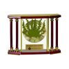 [EX103] Executive 4-Pillar Gold & Rosewood Piano Finish Clock  Thumbnail