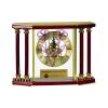 [EX103] Executive 4-Pillar Gold & Rosewood Piano Finish Clock  Thumbnail