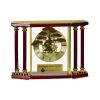 [EX103] Executive 4-Pillar Gold & Rosewood Piano Finish Clock  Thumbnail