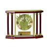 [EX103] Executive 4-Pillar Gold & Rosewood Piano Finish Clock  Thumbnail