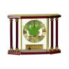 [EX103] Executive 4-Pillar Gold & Rosewood Piano Finish Clock  Thumbnail