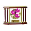 [EX103] Executive 4-Pillar Gold & Rosewood Piano Finish Clock  Thumbnail