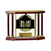 [EX103] Executive 4-Pillar Gold & Rosewood Piano Finish Clock  Thumbnail