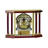 [EX103] Executive 4-Pillar Gold & Rosewood Piano Finish Clock  Thumbnail