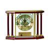 [EX103] Executive 4-Pillar Gold & Rosewood Piano Finish Clock  Thumbnail