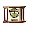 [EX103] Executive 4-Pillar Gold & Rosewood Piano Finish Clock  Thumbnail