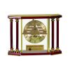 [EX103] Executive 4-Pillar Gold & Rosewood Piano Finish Clock  Thumbnail