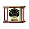 [EX103] Executive 4-Pillar Gold & Rosewood Piano Finish Clock  Thumbnail