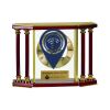 [EX103] Executive 4-Pillar Gold & Rosewood Piano Finish Clock  Thumbnail